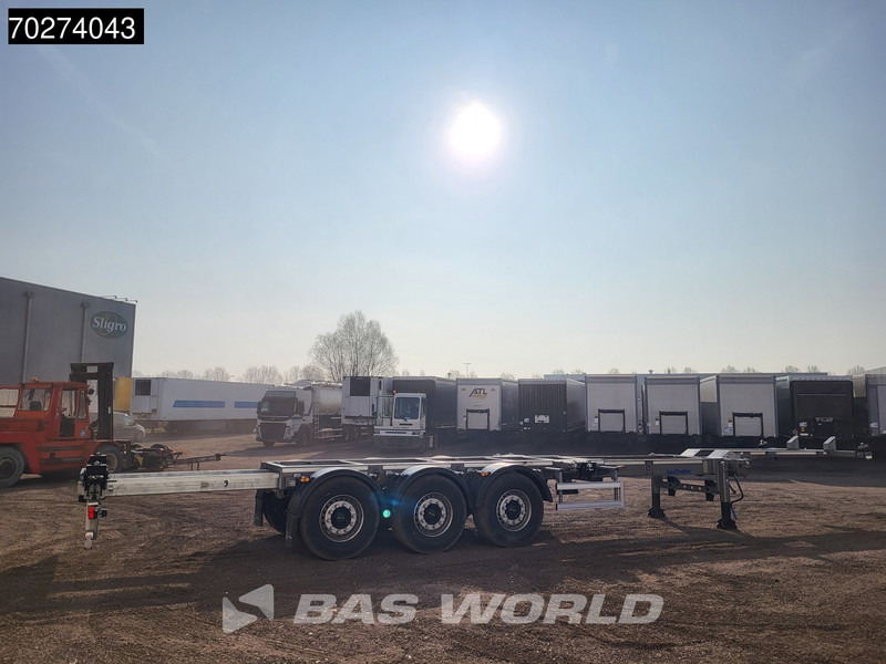 Lecitrailer SR3EC 3 axles UNUSED Liftachse Multi'45 - Puspiekabe noņemamā virsbūve/ Konteineru vedējs: foto 5 Lecitrailer SR3EC 3 axles UNUSED Liftachse Multi'45 - Puspiekabe noņemamā virsbūve/ Konteineru vedējs: foto 5