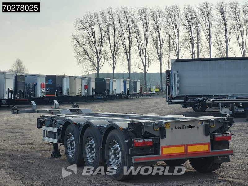 Lecitrailer SR3EC 3 axles UNUSED Liftachse Multi'45 - Puspiekabe noņemamā virsbūve/ Konteineru vedējs: foto 2 Lecitrailer SR3EC 3 axles UNUSED Liftachse Multi'45 - Puspiekabe noņemamā virsbūve/ Konteineru vedējs: foto 2