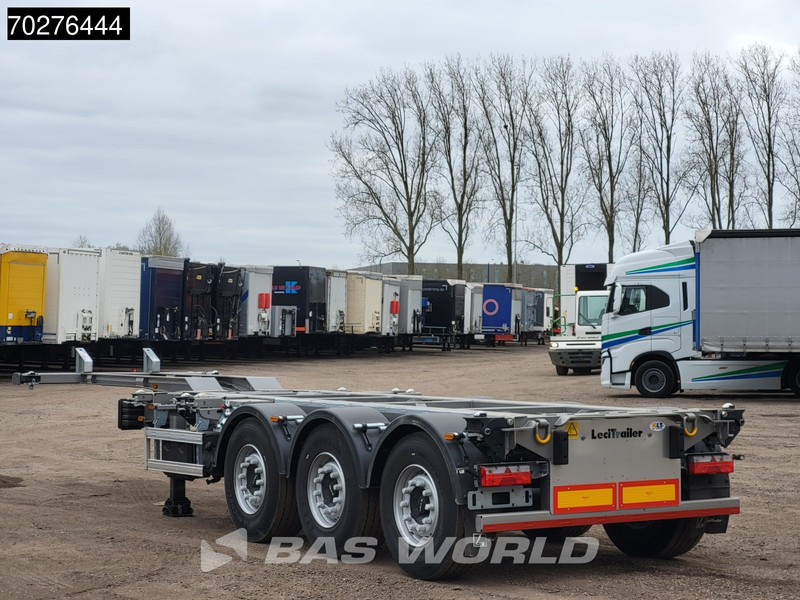 Lecitrailer SR3EC 3 axles UNUSED Liftachse Multi'45 - Puspiekabe noņemamā virsbūve/ Konteineru vedējs: foto 2 Lecitrailer SR3EC 3 axles UNUSED Liftachse Multi'45 - Puspiekabe noņemamā virsbūve/ Konteineru vedējs: foto 2