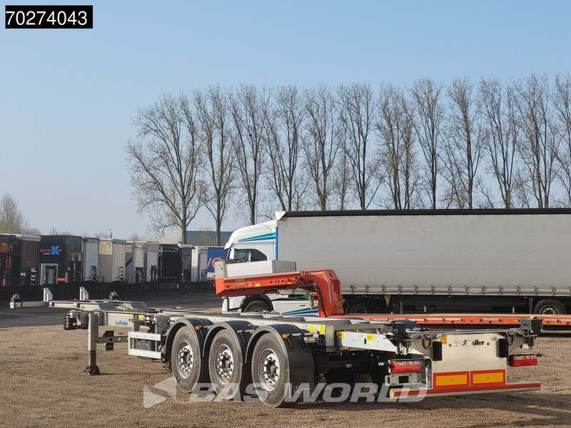 Lecitrailer SR3EC 3 axles UNUSED Liftachse Multi'45 - Puspiekabe noņemamā virsbūve/ Konteineru vedējs: foto 2 Lecitrailer SR3EC 3 axles UNUSED Liftachse Multi'45 - Puspiekabe noņemamā virsbūve/ Konteineru vedējs: foto 2