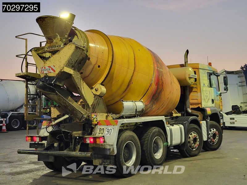 MAN 35.363 8X4 9m3 Liebherr mixer Big-Axle Steelsuspension Automatic Euro 3 - Betonvedējs: foto 5 MAN 35.363 8X4 9m3 Liebherr mixer Big-Axle Steelsuspension Automatic Euro 3 - Betonvedējs: foto 5