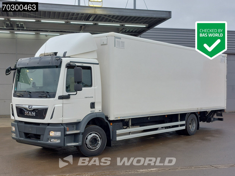 MAN TGM 15.250 4X2 15tonner Automatic Ladebordwand Euro 6 - Kravas automašīna ar slēgto virsbūvi: foto 1 MAN TGM 15.250 4X2 15tonner Automatic Ladebordwand Euro 6 - Kravas automašīna ar slēgto virsbūvi: foto 1