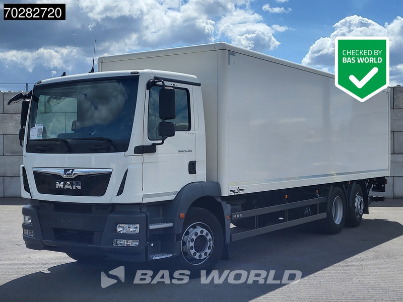 MAN TGM 26.320 6X2 2000kg Ladebordwand Automatic Lift+steering axle Navi Euro 6 - Kravas automašīna ar slēgto virsbūvi: foto 1 MAN TGM 26.320 6X2 2000kg Ladebordwand Automatic Lift+steering axle Navi Euro 6 - Kravas automašīna ar slēgto virsbūvi: foto 1