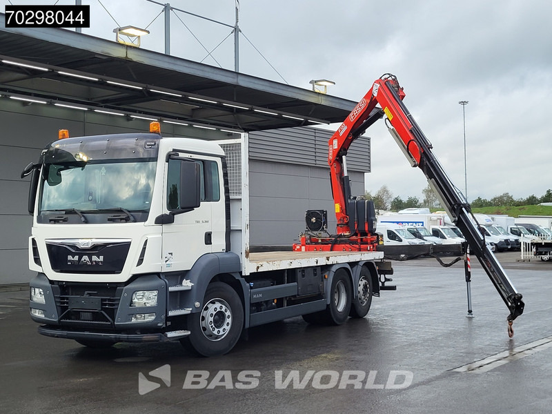MAN TGS 26.360 6X2 Fassi F135A.0.22 Lift-Axle Euro 6 - Bortu kravas automašīna/ Platforma, Kravas auto ar manipulatoru: foto 5 MAN TGS 26.360 6X2 Fassi F135A.0.22 Lift-Axle Euro 6 - Bortu kravas automašīna/ Platforma, Kravas auto ar manipulatoru: foto 5