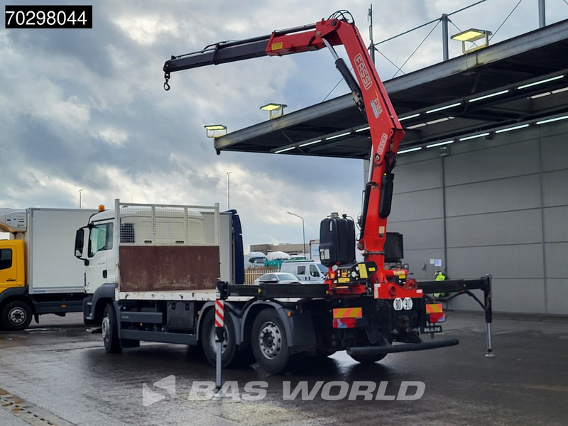 MAN TGS 26.360 6X2 Fassi F135A.0.22 Lift-Axle Euro 6 - Bortu kravas automašīna/ Platforma, Kravas auto ar manipulatoru: foto 2 MAN TGS 26.360 6X2 Fassi F135A.0.22 Lift-Axle Euro 6 - Bortu kravas automašīna/ Platforma, Kravas auto ar manipulatoru: foto 2