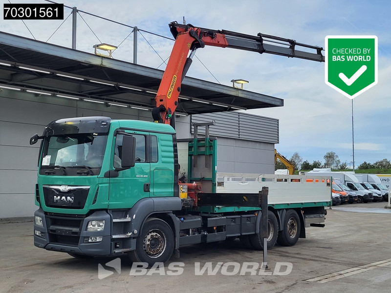 MAN TGS 26.400 6X2 Palfinger PK23001 EH Crane Kran Remote Retarder Euro 6 - Bortu kravas automašīna/ Platforma, Kravas auto ar manipulatoru: foto 1 MAN TGS 26.400 6X2 Palfinger PK23001 EH Crane Kran Remote Retarder Euro 6 - Bortu kravas automašīna/ Platforma, Kravas auto ar manipulatoru: foto 1