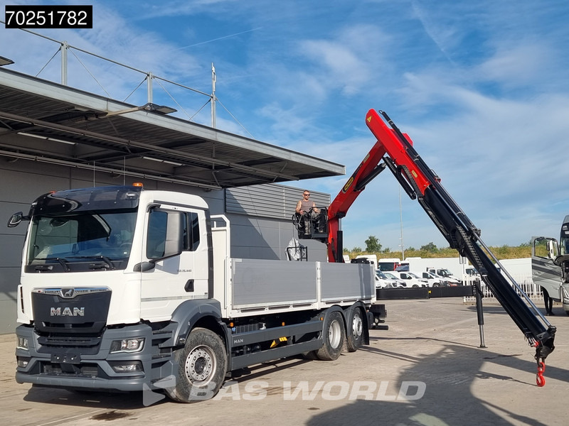 MAN TGS 26.440 6X2 NEW NL-Truck Palfinger PK 20.501 L TEC3 Kran Crane Baustoff Euro 6 - Bortu kravas automašīna/ Platforma, Kravas auto ar manipulatoru: foto 5 MAN TGS 26.440 6X2 NEW NL-Truck Palfinger PK 20.501 L TEC3 Kran Crane Baustoff Euro 6 - Bortu kravas automašīna/ Platforma, Kravas auto ar manipulatoru: foto 5