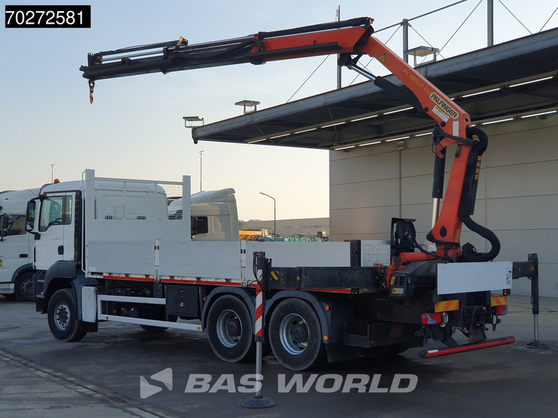 MAN TGS 26.440 6X4 Palfinger PK18002 EH Kran Crane Manual Remote Euro 5 - Bortu kravas automašīna/ Platforma, Kravas auto ar manipulatoru: foto 2 MAN TGS 26.440 6X4 Palfinger PK18002 EH Kran Crane Manual Remote Euro 5 - Bortu kravas automašīna/ Platforma, Kravas auto ar manipulatoru: foto 2
