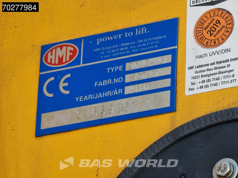 MAN TGS 26.480 6X4 HMF 5020 K6 Crane Kran 6x2H4 Hydrodrive Euro 6 līzingu MAN TGS 26.480 6X4 HMF 5020 K6 Crane Kran 6x2H4 Hydrodrive Euro 6: foto 14
