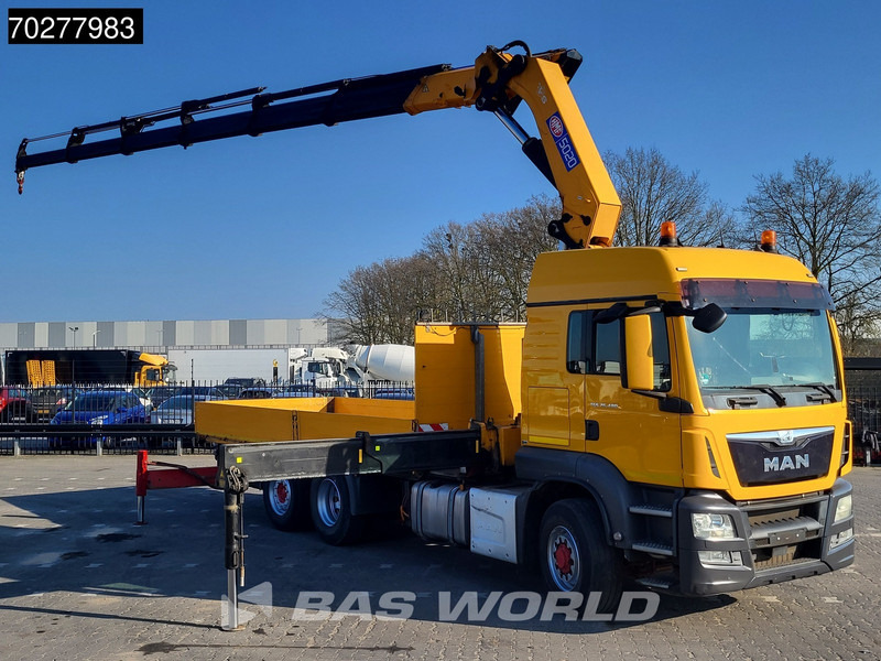 MAN TGS 26.480 6X4 HMF 5020-K6 Crane Kran Hydrodrive Lift+Lenkachse Euro 6 - Bortu kravas automašīna/ Platforma, Kravas auto ar manipulatoru: foto 5 MAN TGS 26.480 6X4 HMF 5020-K6 Crane Kran Hydrodrive Lift+Lenkachse Euro 6 - Bortu kravas automašīna/ Platforma, Kravas auto ar manipulatoru: foto 5