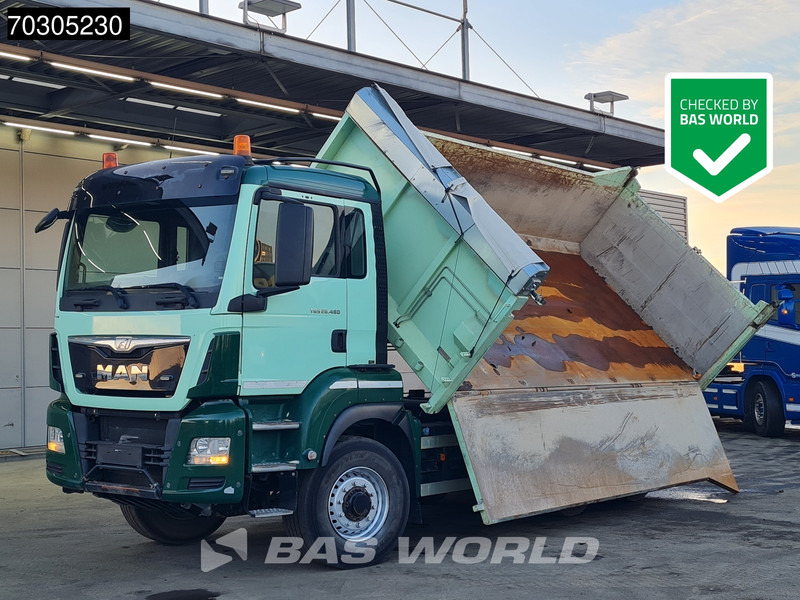 MAN TGS 26.480 6X6 13 m³ 2-way tipper Tarpaulin 6x6 Hydrodrive Big-Axle Euro 6 - Kravas automašīna pašizgāzējs: foto 1 MAN TGS 26.480 6X6 13 m³ 2-way tipper Tarpaulin 6x6 Hydrodrive Big-Axle Euro 6 - Kravas automašīna pašizgāzējs: foto 1