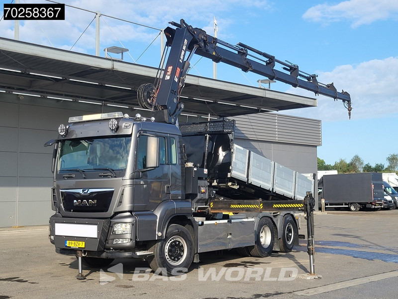 MAN TGS 26.500 6X2 NL-Truck HIAB Crane Kran X-HIPRO 302 E-6 Fifth wheel Euro 6 - Kravas automašīna pašizgāzējs, Kravas auto ar manipulatoru: foto 1 MAN TGS 26.500 6X2 NL-Truck HIAB Crane Kran X-HIPRO 302 E-6 Fifth wheel Euro 6 - Kravas automašīna pašizgāzējs, Kravas auto ar manipulatoru: foto 1