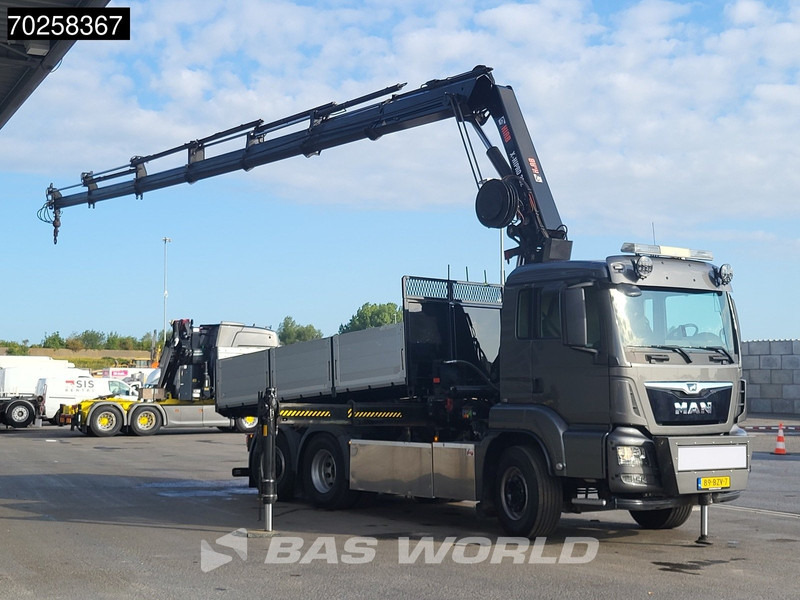 MAN TGS 26.500 6X2 Prepared NL-Truck NEW APK HIAB X-HIPRO 302 E-6 Crane Kran Fifth wheel - Kravas automašīna pašizgāzējs, Kravas auto ar manipulatoru: foto 3 MAN TGS 26.500 6X2 Prepared NL-Truck NEW APK HIAB X-HIPRO 302 E-6 Crane Kran Fifth wheel - Kravas automašīna pašizgāzējs, Kravas auto ar manipulatoru: foto 3