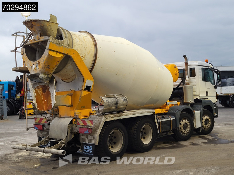 MAN TGS 32.420 8X4 9m3 Stetter Mixer Steel Suspension Automatic Euro 6 - Betonvedējs: foto 5 MAN TGS 32.420 8X4 9m3 Stetter Mixer Steel Suspension Automatic Euro 6 - Betonvedējs: foto 5