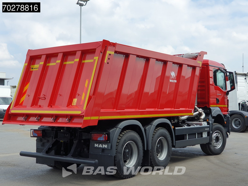 Jaunā Kravas automašīna pašizgāzējs MAN TGS 33.400 6X4 NEW! 16m3 Wielton tipper Manual Body heating Big-Axle Euro 5: foto 7