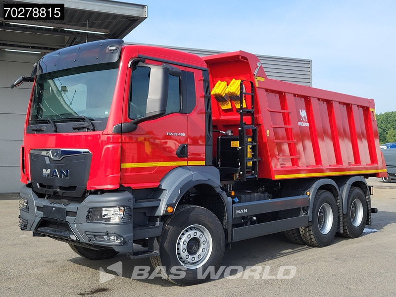 MAN TGS 33.400 6X4 NEW! 16m3 Wielton tipper Manual body heating Big-Axle Euro 5 - Kravas automašīna pašizgāzējs: foto 5 MAN TGS 33.400 6X4 NEW! 16m3 Wielton tipper Manual body heating Big-Axle Euro 5 - Kravas automašīna pašizgāzējs: foto 5