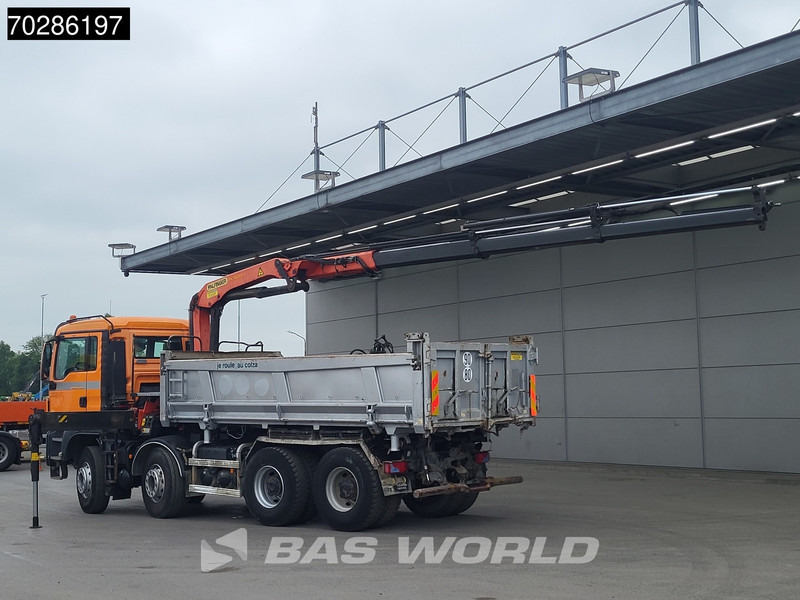 MAN TGS 35.400 8X4 Palfinger PK16001 K Kran Crane Retarder Big-Axle 2-Way tipper Euro 6 - Kravas automašīna pašizgāzējs, Kravas auto ar manipulatoru: foto 2 MAN TGS 35.400 8X4 Palfinger PK16001 K Kran Crane Retarder Big-Axle 2-Way tipper Euro 6 - Kravas automašīna pašizgāzējs, Kravas auto ar manipulatoru: foto 2