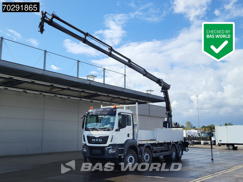 MAN TGS 35.400 8X4 Palfinger PK23002 SH Kran Crane Big-Axle Euro 6 - Bortu kravas automašīna/ Platforma, Kravas auto ar manipulatoru: foto 1 MAN TGS 35.400 8X4 Palfinger PK23002 SH Kran Crane Big-Axle Euro 6 - Bortu kravas automašīna/ Platforma, Kravas auto ar manipulatoru: foto 1