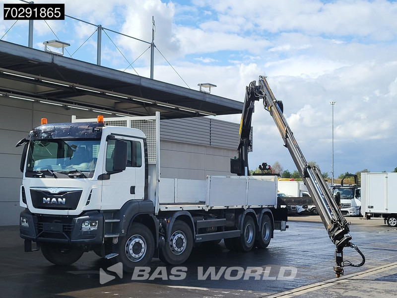 MAN TGS 35.400 8X4 Palfinger PK23002 SH Kran Crane Big-Axle Euro 6 - Bortu kravas automašīna/ Platforma, Kravas auto ar manipulatoru: foto 5 MAN TGS 35.400 8X4 Palfinger PK23002 SH Kran Crane Big-Axle Euro 6 - Bortu kravas automašīna/ Platforma, Kravas auto ar manipulatoru: foto 5