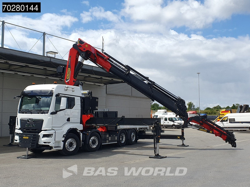 MAN TGS 35.520 8X4 Palfinger PK135.002 TEC 7 Kran Crane Hydrodrive Lift+steering axle Navi LED Euro 6 - Bortu kravas automašīna/ Platforma, Kravas auto ar manipulatoru: foto 5 MAN TGS 35.520 8X4 Palfinger PK135.002 TEC 7 Kran Crane Hydrodrive Lift+steering axle Navi LED Euro 6 - Bortu kravas automašīna/ Platforma, Kravas auto ar manipulatoru: foto 5