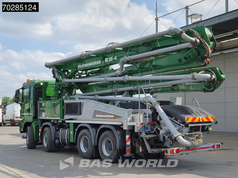 MAN TGS 37.460 8X4 Putzmeister M36-4 Pump Manual Big-Axle Steelsuspension Navi Euro 6 - Betona sūknis: foto 2 MAN TGS 37.460 8X4 Putzmeister M36-4 Pump Manual Big-Axle Steelsuspension Navi Euro 6 - Betona sūknis: foto 2