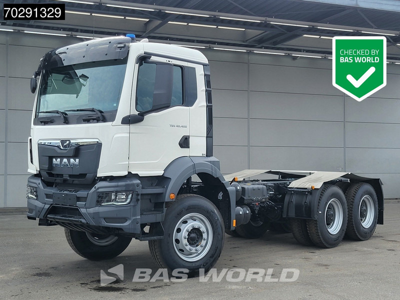 MAN TGS 40.400 6X4 NEW 6x4 chassis PTO Preparation Steelsuspension Big-Axle Automatic Euro 2 - Šasija kravas automašīna: foto 1 MAN TGS 40.400 6X4 NEW 6x4 chassis PTO Preparation Steelsuspension Big-Axle Automatic Euro 2 - Šasija kravas automašīna: foto 1