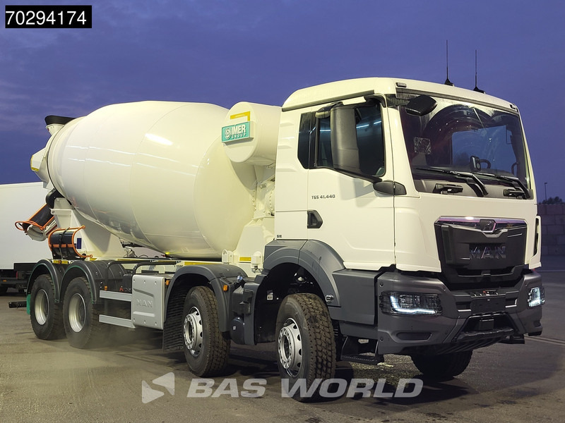 MAN TGS 41.440 8X4 NEW! 12m3 Imer Mixer Steelsuspension Big-Axle Automatic Euro 6 - Betonvedējs: foto 3 MAN TGS 41.440 8X4 NEW! 12m3 Imer Mixer Steelsuspension Big-Axle Automatic Euro 6 - Betonvedējs: foto 3