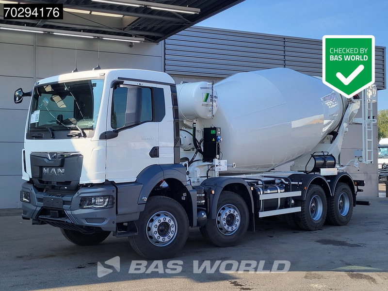 MAN TGS 41.440 8X4 NEW! 12m3 Stetter Mixer Big-Axle Steelsuspension Automatic Euro 6 - Betonvedējs: foto 1 MAN TGS 41.440 8X4 NEW! 12m3 Stetter Mixer Big-Axle Steelsuspension Automatic Euro 6 - Betonvedējs: foto 1