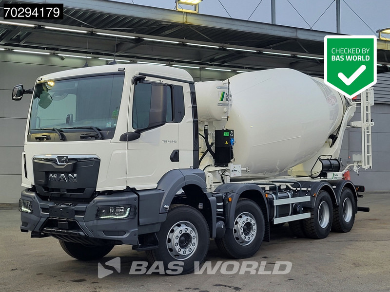 MAN TGS 41.440 8X4 NEW! 12m3 Stetter Mixer Big-Axle Steelsuspension Automatic Euro 6 - Betonvedējs: foto 1 MAN TGS 41.440 8X4 NEW! 12m3 Stetter Mixer Big-Axle Steelsuspension Automatic Euro 6 - Betonvedējs: foto 1