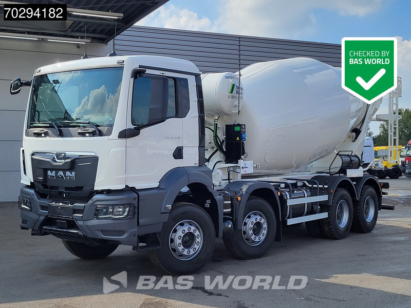 MAN TGS 41.440 8X4 New! Stetter 12 FHC BL Mixer Big-Axle Steelsuspension Automatic Euro 6 - Betonvedējs: foto 1 MAN TGS 41.440 8X4 New! Stetter 12 FHC BL Mixer Big-Axle Steelsuspension Automatic Euro 6 - Betonvedējs: foto 1