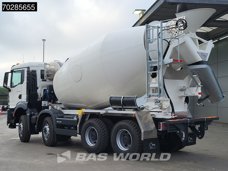 MAN TGS 41.480 8X4 NEW! 12m3 Mixer Retarder Steelsuspension Big-Axle Euro 6 - Betonvedējs: foto 2 MAN TGS 41.480 8X4 NEW! 12m3 Mixer Retarder Steelsuspension Big-Axle Euro 6 - Betonvedējs: foto 2