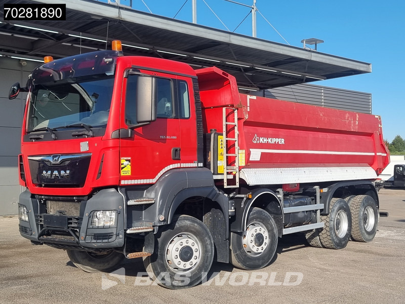 MAN TGS 41.480 8X8 8x8 Big-Axle Steelsuspension 20m3 Tipper Euro 6 - Kravas automašīna pašizgāzējs: foto 3 MAN TGS 41.480 8X8 8x8 Big-Axle Steelsuspension 20m3 Tipper Euro 6 - Kravas automašīna pašizgāzējs: foto 3