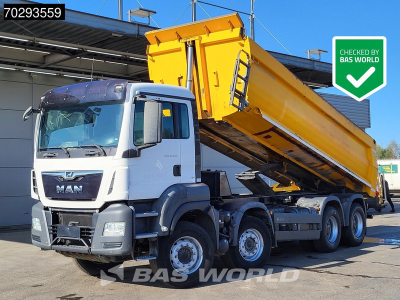 MAN TGS 41.510 8X4 19m3 Meiller tipper Steelsuspension Manual Big-Axle Euro 6 - Kravas automašīna pašizgāzējs: foto 1 MAN TGS 41.510 8X4 19m3 Meiller tipper Steelsuspension Manual Big-Axle Euro 6 - Kravas automašīna pašizgāzējs: foto 1