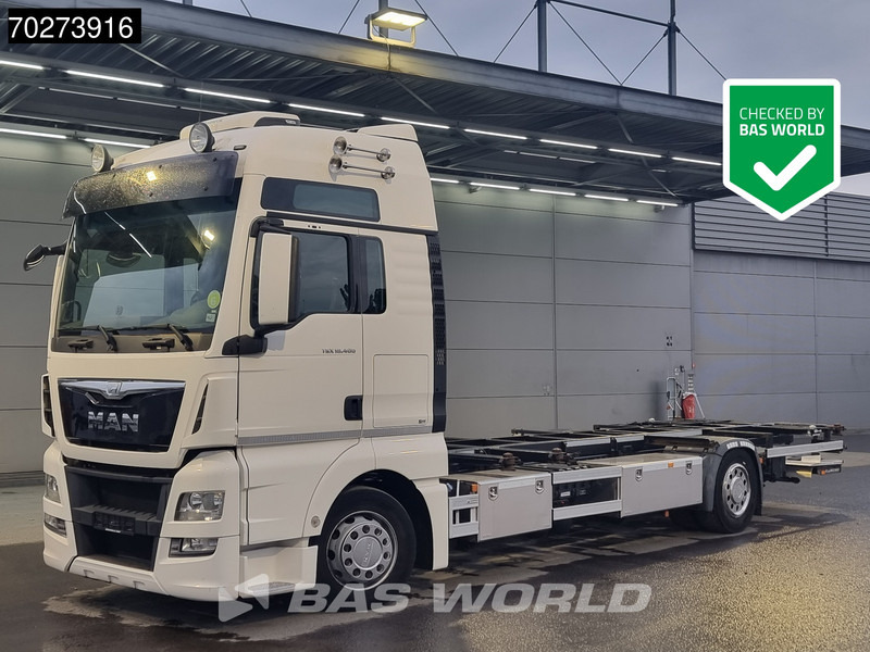 MAN TGX 18.400 4X2 XXL Standklima Navi BDF Euro 6 - Konteineru vedējs/ Kravas automašīna ar noņemamā virsbūve: foto 1 MAN TGX 18.400 4X2 XXL Standklima Navi BDF Euro 6 - Konteineru vedējs/ Kravas automašīna ar noņemamā virsbūve: foto 1