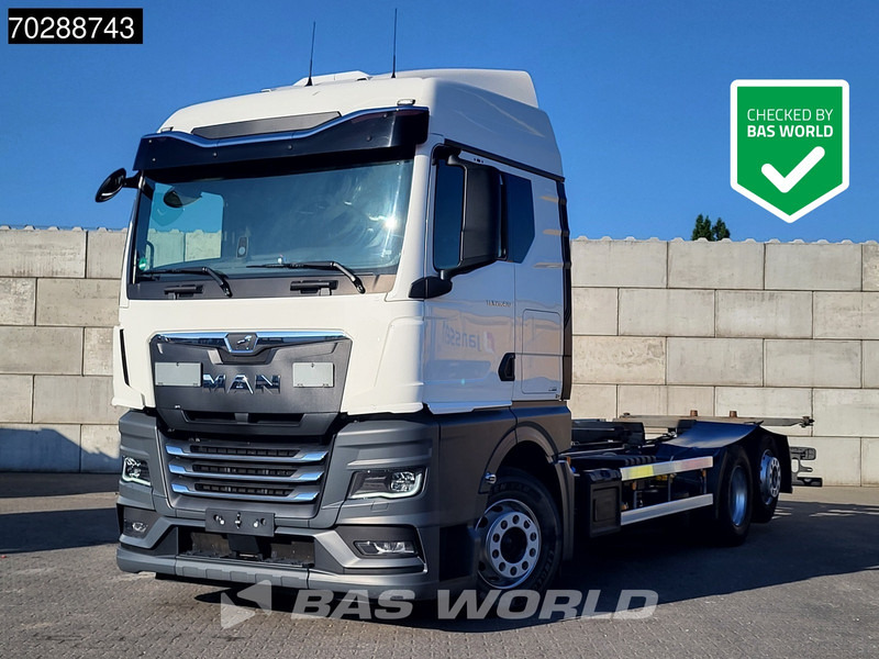 MAN TGX 26.470 6X2 BDF Retarder Lift-Axle LED Standairco Automatic Euro 6 - Konteineru vedējs/ Kravas automašīna ar noņemamā virsbūve: foto 1 MAN TGX 26.470 6X2 BDF Retarder Lift-Axle LED Standairco Automatic Euro 6 - Konteineru vedējs/ Kravas automašīna ar noņemamā virsbūve: foto 1