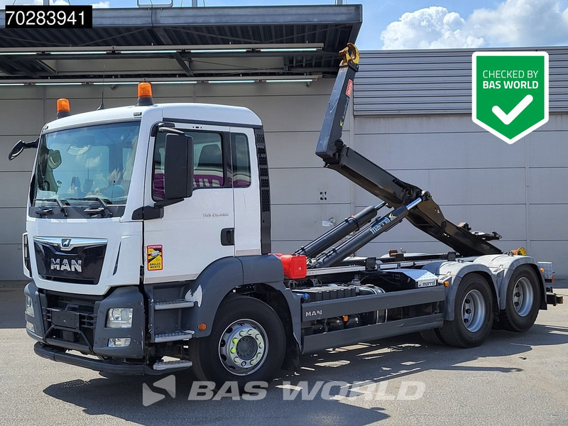 MAN TGX 28.460 6X2 Marrel AL20 S56 hooklift Automatic LiftAsche Euro 6 - Pacēlājs ar āķi: foto 1 MAN TGX 28.460 6X2 Marrel AL20 S56 hooklift Automatic LiftAsche Euro 6 - Pacēlājs ar āķi: foto 1