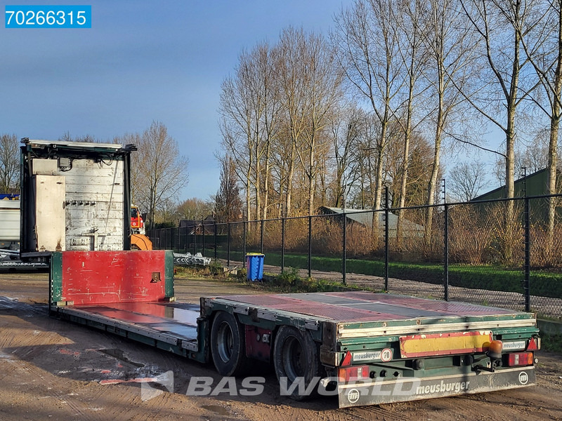 MEUSBURGER MPG-2 Ausziehbar 2x Lenkachse - Puspiekabe zema profila platforma: foto 3 MEUSBURGER MPG-2 Ausziehbar 2x Lenkachse - Puspiekabe zema profila platforma: foto 3