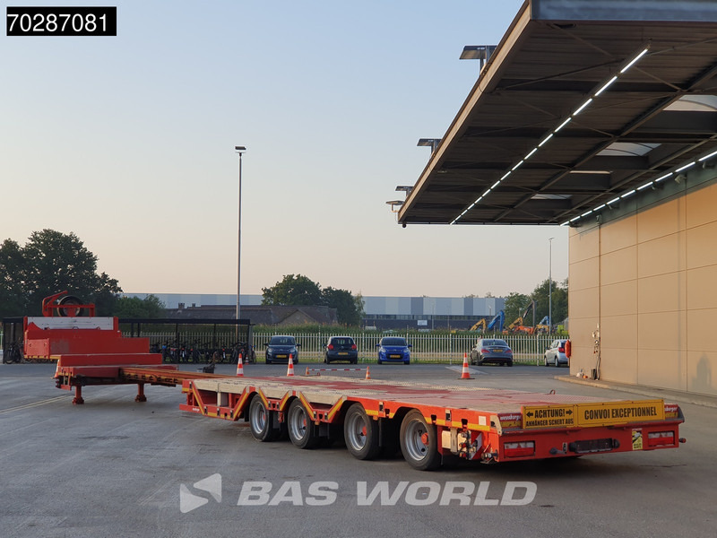 MEUSBURGER MTS-4 4 axles Extendable 7M 1xLift+2xLenkachse - Puspiekabe zema profila platforma: foto 2 MEUSBURGER MTS-4 4 axles Extendable 7M 1xLift+2xLenkachse - Puspiekabe zema profila platforma: foto 2