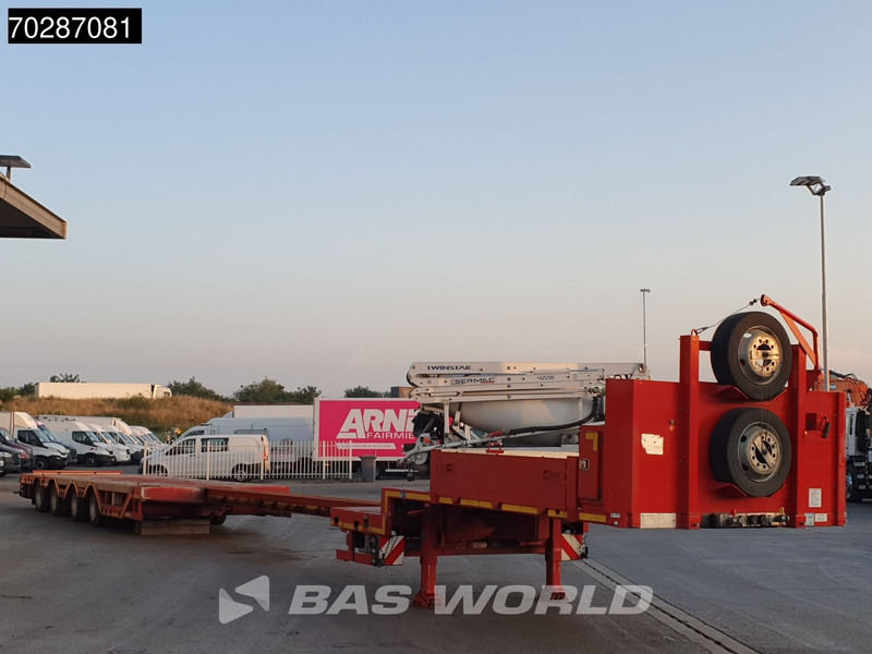MEUSBURGER MTS-4 4 axles Extendable 7M 1xLift+2xLenkachse - Puspiekabe zema profila platforma: foto 5 MEUSBURGER MTS-4 4 axles Extendable 7M 1xLift+2xLenkachse - Puspiekabe zema profila platforma: foto 5