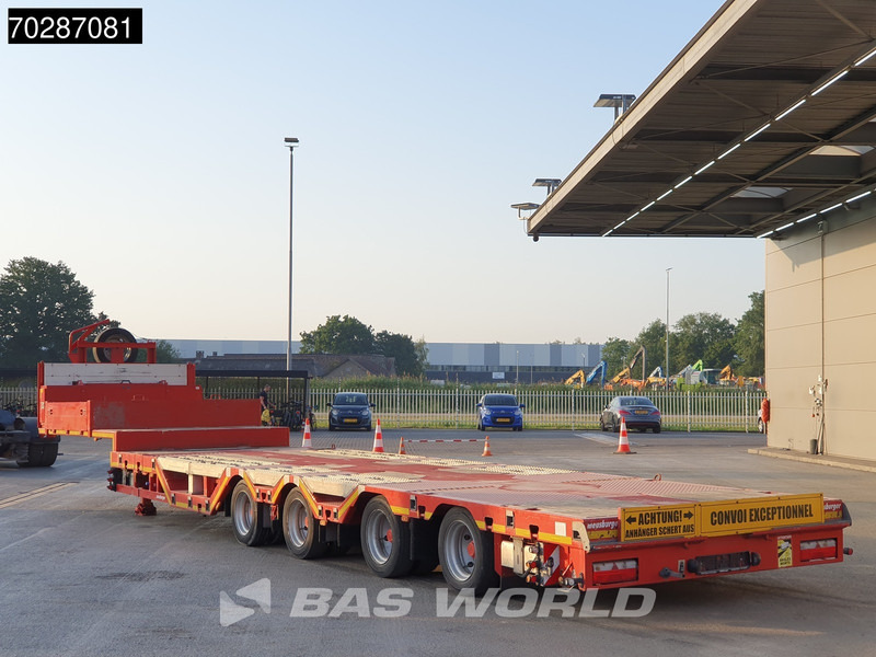 MEUSBURGER MTS-4 4 axles Extendable 7M 1xLift+2xLenkachse - Puspiekabe zema profila platforma: foto 3 MEUSBURGER MTS-4 4 axles Extendable 7M 1xLift+2xLenkachse - Puspiekabe zema profila platforma: foto 3