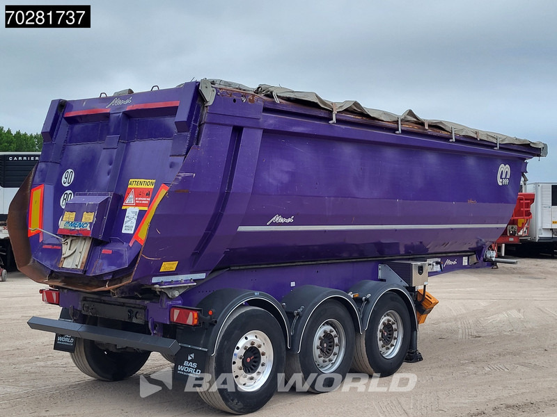 Puspiekabe pašizgāzējs Menci SA700R 3 axles 28m3: foto 5