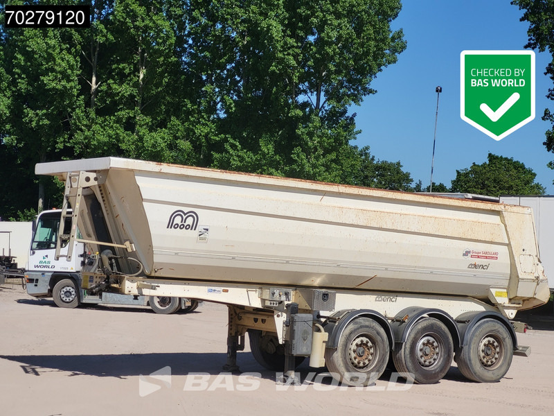 Menci SA700R Liftachse 28m3 - Puspiekabe pašizgāzējs: foto 1 Menci SA700R Liftachse 28m3 - Puspiekabe pašizgāzējs: foto 1