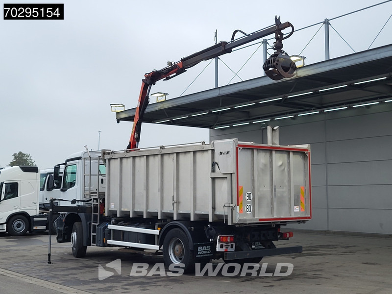 Mercedes-Benz Actros 1833 4X2 Palfinger PK7.501 SLD Kran Crane 17m3 tipper Big-Axle Euro 6 - Kravas automašīna pašizgāzējs, Kravas auto ar manipulatoru: foto 2 Mercedes-Benz Actros 1833 4X2 Palfinger PK7.501 SLD Kran Crane 17m3 tipper Big-Axle Euro 6 - Kravas automašīna pašizgāzējs, Kravas auto ar manipulatoru: foto 2
