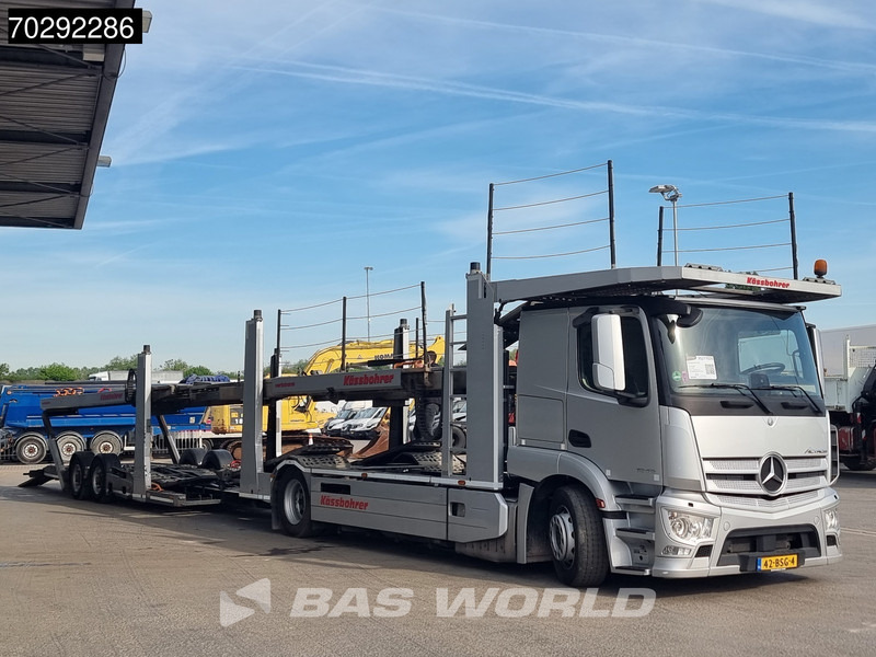 Mercedes-Benz Actros 1843 4X2 NL-Truck Combi Car Transporter Kässbohrer 8 Cars Hydraulic Winch - Autovedējs: foto 2 Mercedes-Benz Actros 1843 4X2 NL-Truck Combi Car Transporter Kässbohrer 8 Cars Hydraulic Winch - Autovedējs: foto 2