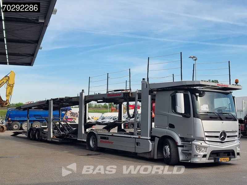 Mercedes-Benz Actros 1843 4X2 NL-Truck Combi Car Transporter Kässbohrer 8 Cars Hydraulic Winch - Autovedējs: foto 5 Mercedes-Benz Actros 1843 4X2 NL-Truck Combi Car Transporter Kässbohrer 8 Cars Hydraulic Winch - Autovedējs: foto 5