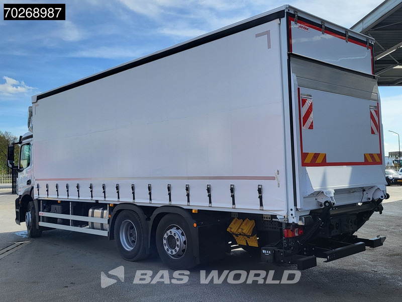 Mercedes-Benz Actros 2532 6X2 NEW 2000kg Ladebordwand Navi Lenkachse Euro 6 - Kravas automašīna ar tentu: foto 2 Mercedes-Benz Actros 2532 6X2 NEW 2000kg Ladebordwand Navi Lenkachse Euro 6 - Kravas automašīna ar tentu: foto 2