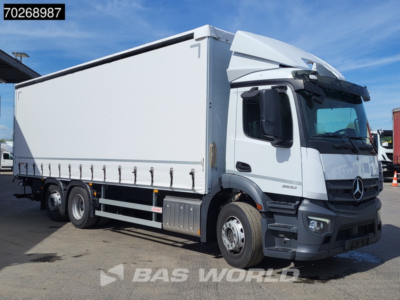 Mercedes-Benz Actros 2532 6X2 NEW 2000kg Ladebordwand Navi Lenkachse Euro 6 - Kravas automašīna ar tentu: foto 3 Mercedes-Benz Actros 2532 6X2 NEW 2000kg Ladebordwand Navi Lenkachse Euro 6 - Kravas automašīna ar tentu: foto 3