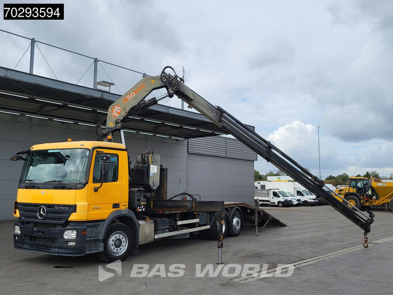 Mercedes-Benz Actros 2532 6X2 PM 30 T/M Crane Winch Remote Lift+Steering Axle 3-Pedals - Bortu kravas automašīna/ Platforma, Kravas auto ar manipulatoru: foto 5 Mercedes-Benz Actros 2532 6X2 PM 30 T/M Crane Winch Remote Lift+Steering Axle 3-Pedals - Bortu kravas automašīna/ Platforma, Kravas auto ar manipulatoru: foto 5