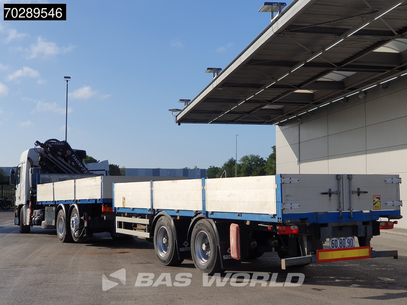 Mercedes-Benz Actros 2532 6X2 Truck + Trailer Fassi F330D3 Crane Kran 3-Pedals Euro 3 - Bortu kravas automašīna/ Platforma, Kravas auto ar manipulatoru: foto 2 Mercedes-Benz Actros 2532 6X2 Truck + Trailer Fassi F330D3 Crane Kran 3-Pedals Euro 3 - Bortu kravas automašīna/ Platforma, Kravas auto ar manipulatoru: foto 2