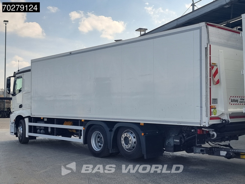 Mercedes-Benz Actros 2543 6X2 Lift+steering Axle Retarder ACC Navi Ladebordwand Euro 6 - Kravas automašīna ar slēgto virsbūvi: foto 2 Mercedes-Benz Actros 2543 6X2 Lift+steering Axle Retarder ACC Navi Ladebordwand Euro 6 - Kravas automašīna ar slēgto virsbūvi: foto 2